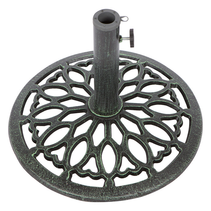 Alcott Hill® Garwood Cast Iron Umbrella Base & Reviews Wayfair